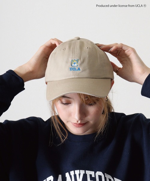 UCLA（ユーシーエルエー）の「UCLA Bear 刺繍 キャップ（キャップ・レディース・ベージュ/ブラック/アイボリー・FREE）」の15枚目の写真