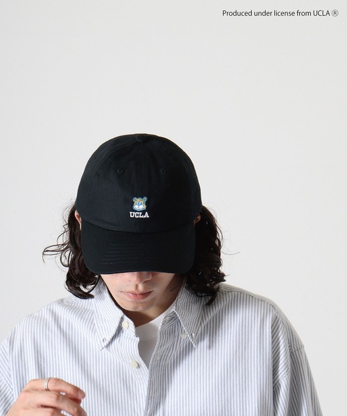 UCLA（ユーシーエルエー）の「UCLA Bear 刺繍 キャップ（キャップ・レディース・ベージュ/ブラック/アイボリー・FREE）」の12枚目の写真