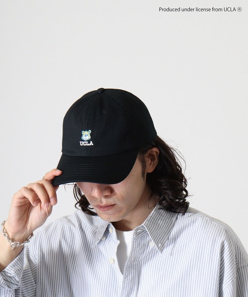 UCLA（ユーシーエルエー）の「UCLA Bear 刺繍 キャップ（キャップ・レディース・ベージュ/ブラック/アイボリー・FREE）」の13枚目の写真