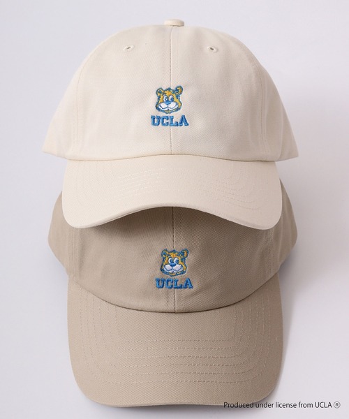 UCLA（ユーシーエルエー）の「UCLA Bear 刺繍 キャップ（キャップ・レディース・ベージュ/ブラック/アイボリー・FREE）」の8枚目の写真