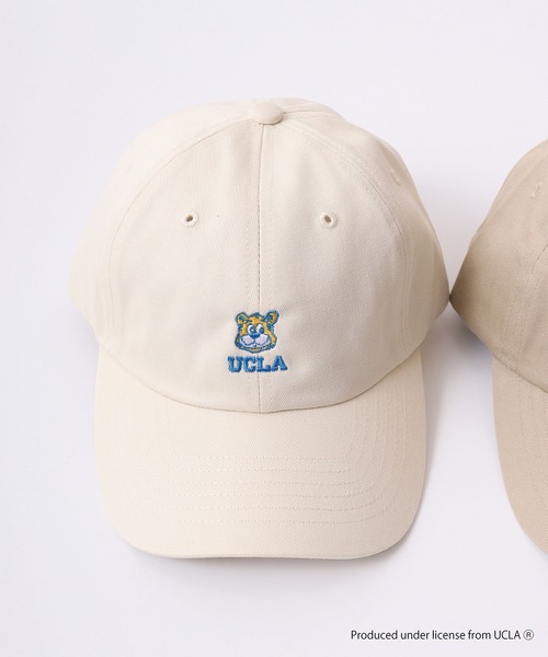 UCLA（ユーシーエルエー）の「UCLA Bear 刺繍 キャップ（キャップ・レディース・ベージュ/ブラック/アイボリー・FREE）」の7枚目の写真