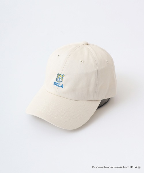 UCLA（ユーシーエルエー）の「UCLA Bear 刺繍 キャップ（キャップ・レディース・ベージュ/ブラック/アイボリー・FREE）」の9枚目の写真