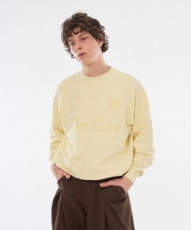 HEAVY WEIGHT DRAW CODE GAME LOGO SWEAT/ヘビーウェイトドローコードゲームロゴスウェット