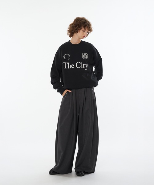 HEAVY WEIGHT DRAW CODE GAME LOGO SWEAT/ヘビーウェイトドローコード