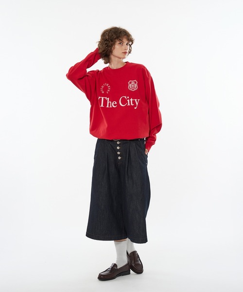 HEAVY WEIGHT DRAW CODE GAME LOGO SWEAT/ヘビーウェイトドロー