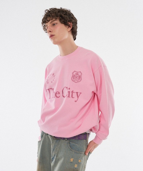 HEAVY WEIGHT DRAW CODE GAME LOGO SWEAT/ヘビーウェイトドローコード