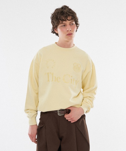 HEAVY WEIGHT DRAW CODE GAME LOGO SWEAT/ヘビーウェイトドローコード