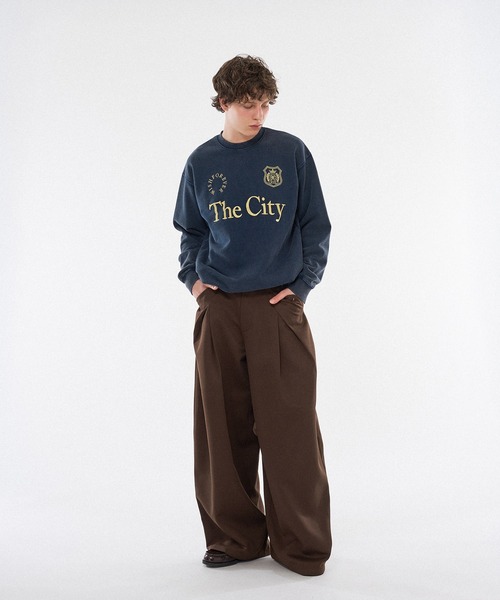 HEAVY WEIGHT DRAW CODE GAME LOGO SWEAT/ヘビーウェイトドローコード