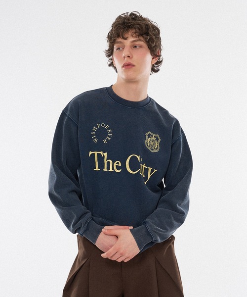 セール HEAVY WEIGHT DRAW CODE GAME LOGO SWEAT ヘビーウェイトドローコードゲームロゴスウェット スウェット WISH FOR EVER ウィッシュフォーエバー のファッション通販