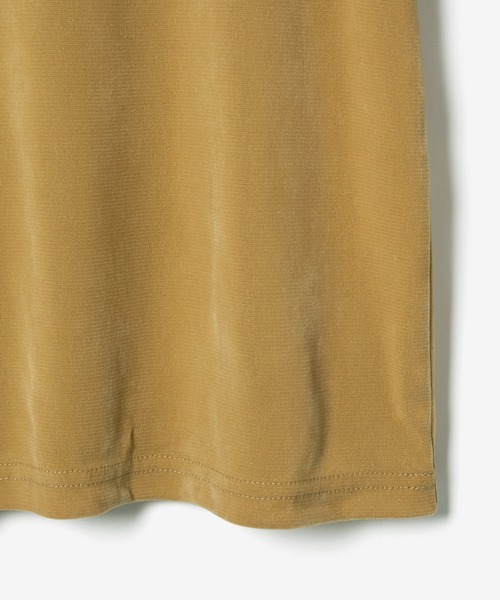 le cercle ADAM ET ROPE'(ルセルクルアダムエロペ)の「シアーベロアトップス(Tシャツ/カットソー・レディース・ホワイト/チャコールグレー/マスタード/ライム・FREE)」の19枚目の写真