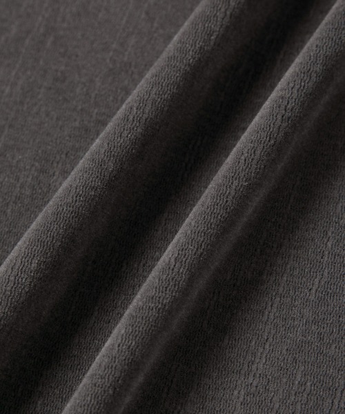 le cercle ADAM ET ROPE'(ルセルクルアダムエロペ)の「シアーベロアトップス(Tシャツ/カットソー・レディース・ホワイト/チャコールグレー/マスタード/ライム・FREE)」の22枚目の写真