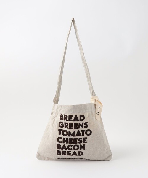 beej（ビージ）の「【別注】＜beej＞sandwich ショルダーバッグ / キッズ（ショルダーバッグ・キッズ・ブラウン/ベージュ・FREE）」の2枚目の写真