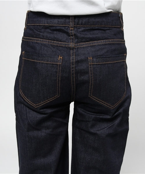 mystic（ミスティック）の「【mystic】デニムバギーパンツ（デニムパンツ・レディース・ネイビー/ブルー・1/2）」の11枚目の写真