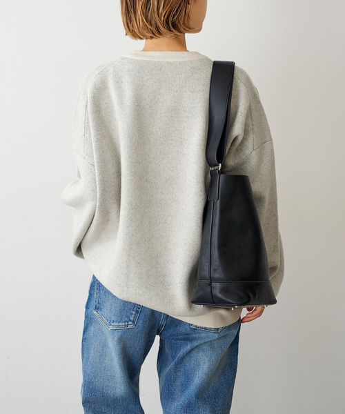 Spick & Span（スピックアンドスパン）の「ダブルジャガードロゴニットプルオーバー（ニット/セーター・レディース・チャコールグレー/ホワイト系その他・FREE）」の20枚目の写真