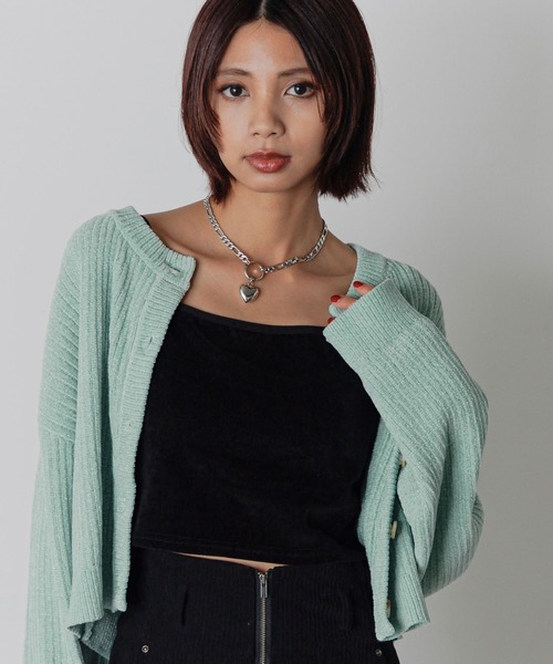 なな☆新品未使用BIRTHDAYBASHベロアスパンコールキャミソール黒F セール】ベロアカップツキキャミ（キャミソール）｜PAGEBOY
