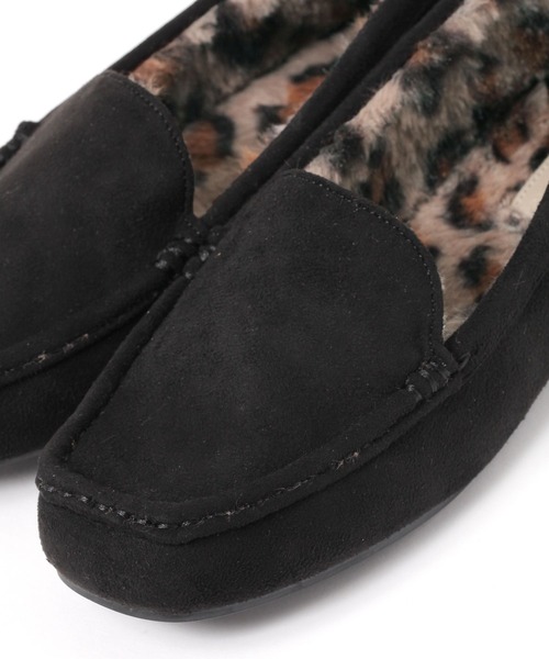 GLOBAL WORK（グローバルワーク）の「らくっション撥水モカシン/138938（モカシン/デッキシューズ・レディース・チャコールグレー/グレー/カーキ/ブラック系その他/ブラック/シルバー・X-LARGE/MEDIUM/LARGE/SMALL）」の11枚目の写真