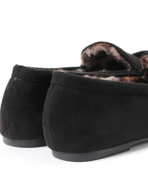 GLOBAL WORK（グローバルワーク）の「らくっション撥水モカシン/138938（モカシン/デッキシューズ・レディース・チャコールグレー/グレー/カーキ/ブラック系その他/ブラック/シルバー・X-LARGE/MEDIUM/LARGE/SMALL）」の12枚目の写真