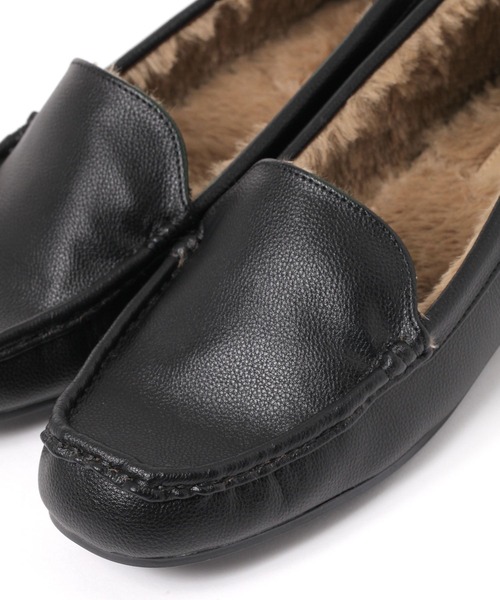 GLOBAL WORK（グローバルワーク）の「らくっション撥水モカシン/138938（モカシン/デッキシューズ・レディース・チャコールグレー/グレー/カーキ/ブラック系その他/ブラック/シルバー・X-LARGE/MEDIUM/LARGE/SMALL）」の18枚目の写真