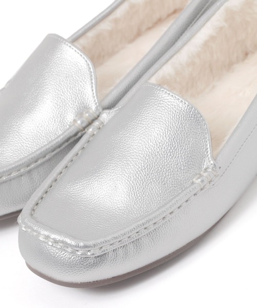 GLOBAL WORK（グローバルワーク）の「らくっション撥水モカシン/138938（モカシン/デッキシューズ・レディース・チャコールグレー/グレー/カーキ/ブラック系その他/ブラック/シルバー・X-LARGE/MEDIUM/LARGE/SMALL）」の15枚目の写真