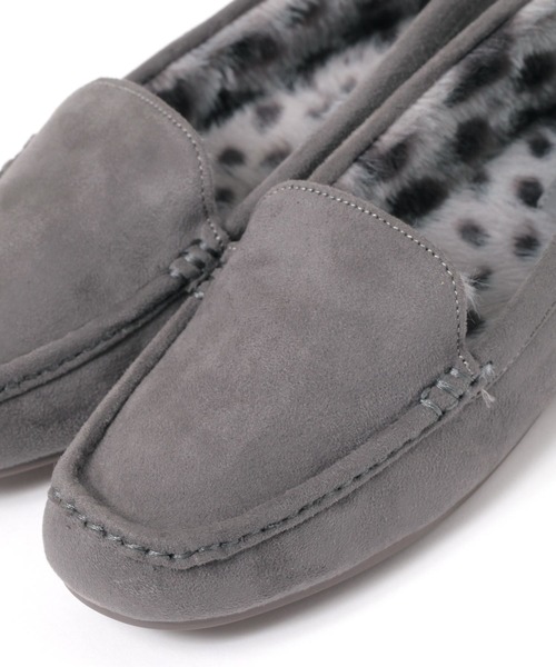 GLOBAL WORK（グローバルワーク）の「らくっション撥水モカシン/138938（モカシン/デッキシューズ・レディース・チャコールグレー/グレー/カーキ/ブラック系その他/ブラック/シルバー・X-LARGE/MEDIUM/LARGE/SMALL）」の16枚目の写真