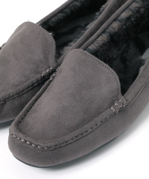 GLOBAL WORK（グローバルワーク）の「らくっション撥水モカシン/138938（モカシン/デッキシューズ・レディース・チャコールグレー/グレー/カーキ/ブラック系その他/ブラック/シルバー・X-LARGE/MEDIUM/LARGE/SMALL）」の14枚目の写真