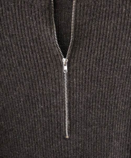 セール】ハーフジップニットワンピース（ワンピース