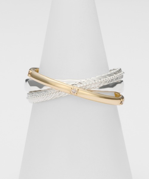 agete シンプルダイヤモンドリング SV/K5 サイズ13号　♥美品♥ agete シンプルダイヤモンドリング SV/K5 サイズ13号 K5リング