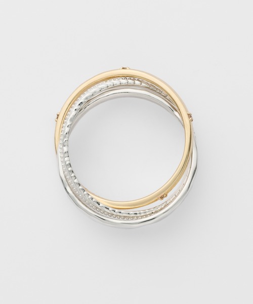 agete（アガット）の「シルバー／K5ダイヤモンドリング（L）／（0.03ct