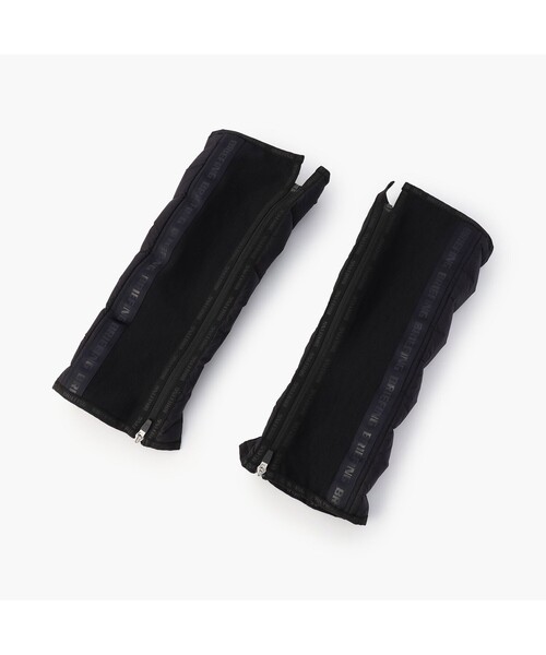BRIEFING（ブリーフィング）の「WOMEN'S HYBRID DOWN LEG WARMER（リング・レディース・ブラック/ベージュ・FREE）」の3枚目の写真