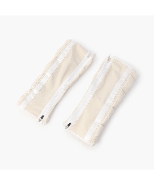 BRIEFING（ブリーフィング）の「WOMEN'S HYBRID DOWN LEG WARMER（リング・レディース・ブラック/ベージュ・FREE）」の5枚目の写真