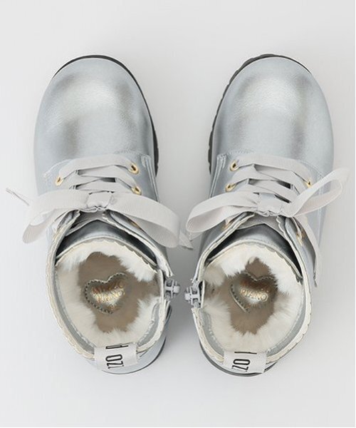 【セール】レースアップリボン ブーツ（スニーカー）｜mezzo piano（メゾピアノ）