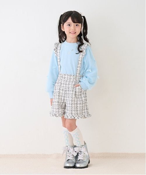 【セール】レースアップリボン ブーツ（スニーカー）｜mezzo piano（メゾピアノ）