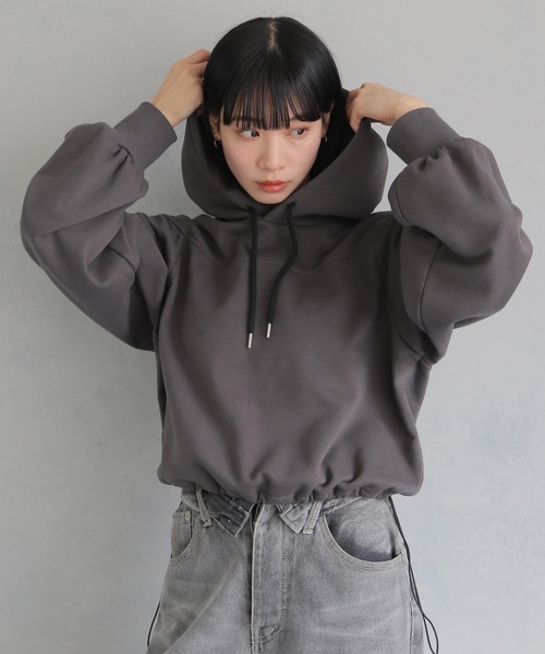 ドロストフーディーブルゾン　DRAWSTRING HOODIE BLOUSON ドロストブルゾン｜DRAWSTRING BLOUSONの通販｜regleam