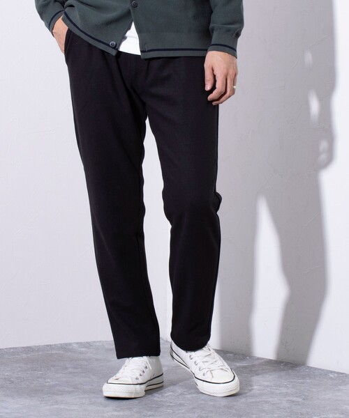 【セール】【GLOSTER/グロスター】両面起毛 ウエストゴム イージーパンツ 防シワ/ストレッチ（その他パンツ）｜GLOSTER（グロスター）