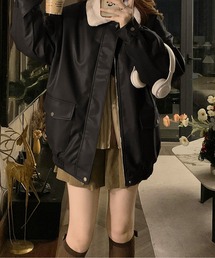 エコレザーボアジャケット