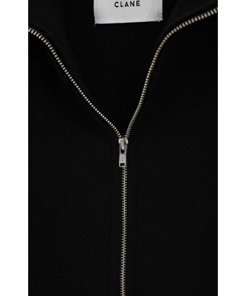 トップス CLANE ZIP UP TURTLE KNIT TOPS CLANE/クラネ】ZIP UP TURTLE KNIT TOPS/ジップアップタートル