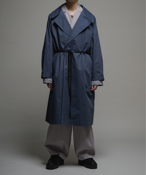 キャスパージョーン　コート セール】Layered double chester coat/レイヤードダブル