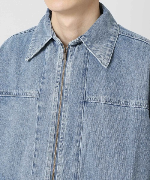 【専用出品】デニムブルゾン ラインを効かせたデニムブルゾン – ONE PEACE ONLINE