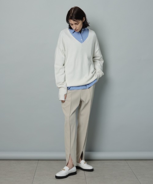 CADUNE（カデュネ）の「ウール混2WAYニット（ニット/セーター）」 - WEAR