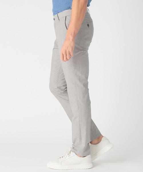 MEN'S BIGI（メンズビギ）の「〈イージーケア/吸水速乾〉COOL DOTS メランジプリントスラックスパンツ（スラックス・メンズ・ネイビー/グレー/ブルー/グリーン・01/02/03/04）」の5枚目の写真