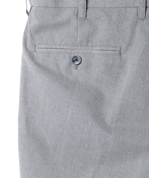 MEN'S BIGI（メンズビギ）の「〈イージーケア/吸水速乾〉COOL DOTS メランジプリントスラックスパンツ（スラックス・メンズ・ネイビー/グレー/ブルー/グリーン・01/02/03/04）」の14枚目の写真