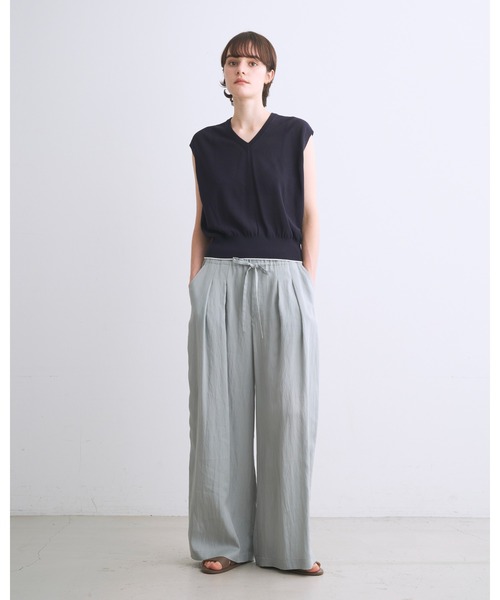 Traditional Weatherwear(トラディショナルウェザーウェア)の「STROAT(その他パンツ・レディース・ネイビー・S/XS)」の4枚目の写真