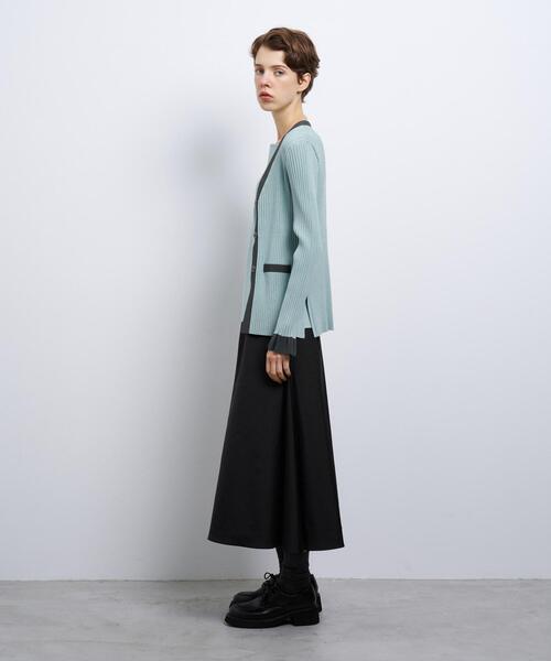 LANVIN en Bleu フレアスカート 36 ベージュ スカート | LANVIN en Bleu | ランバン オン ブルー公式