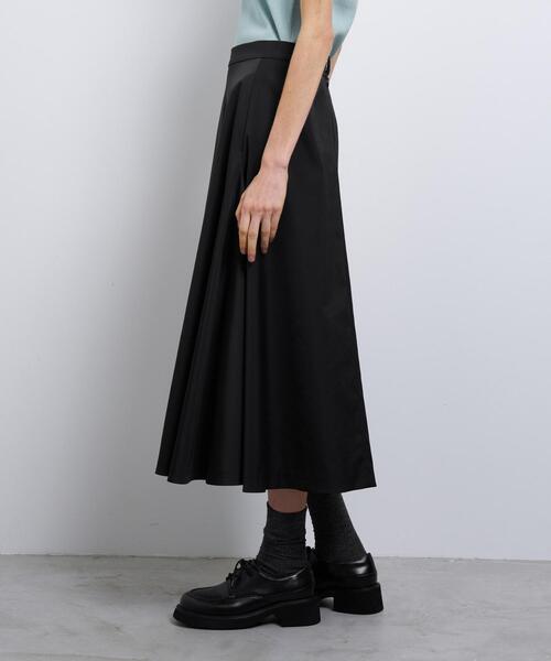 セール】ストレッチサテンフレアスカート（スカート）｜LANVIN