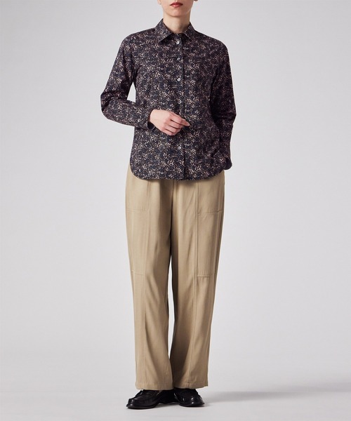 Paul Smith（ポールスミス）の「ウィメンズ レーヨン ワイドパンツ / 155011 TR129（その他パンツ・レディース・ブラック/ライトブルー/キャメル・40/38）」の19枚目の写真