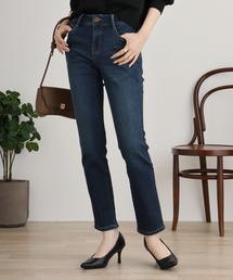 FUNALIVE | 裏フリース ボア 防寒 あったか ストレッチデニムパンツ(デニムパンツ)