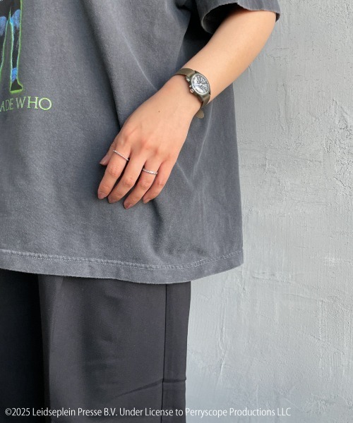 GOOD ROCK SPEED（グッドロックスピード）の「[GOOD ROCK SPEED/グッドロックスピード] 別注 AC/DC ロックプリントTシャツ(85 GUITER)（Tシャツ/カットソー・レディース・チャコール・M/L/XL）」の15枚目の写真