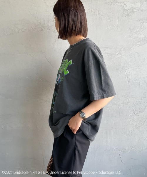 GOOD ROCK SPEED（グッドロックスピード）の「[GOOD ROCK SPEED/グッドロックスピード] 別注 AC/DC ロックプリントTシャツ(85 GUITER)（Tシャツ/カットソー・レディース・チャコール・M/L/XL）」の22枚目の写真