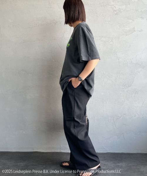 GOOD ROCK SPEED（グッドロックスピード）の「[GOOD ROCK SPEED/グッドロックスピード] 別注 AC/DC ロックプリントTシャツ(85 GUITER)（Tシャツ/カットソー・レディース・チャコール・M/L/XL）」の19枚目の写真