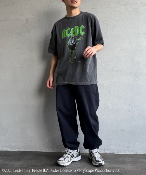 AC/DCリンガー Tシャツ ヴィンテージロック T 新品】ACDC Tシャツ バンドTシャツ ロックTシャツ ヴィンテージ
